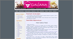 Desktop Screenshot of gelatsgaliana.com